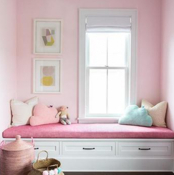 Pola dinding berbentuk permen warna-warni